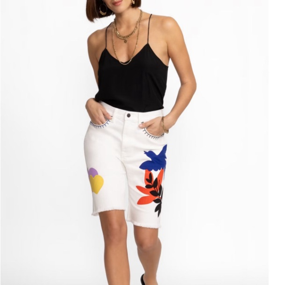 NWT Johnny Was Endless Sunshine Bermuda Shorts